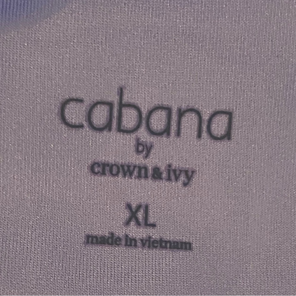 Crown & Ivy Purple Leggings - Picture 3 of 4